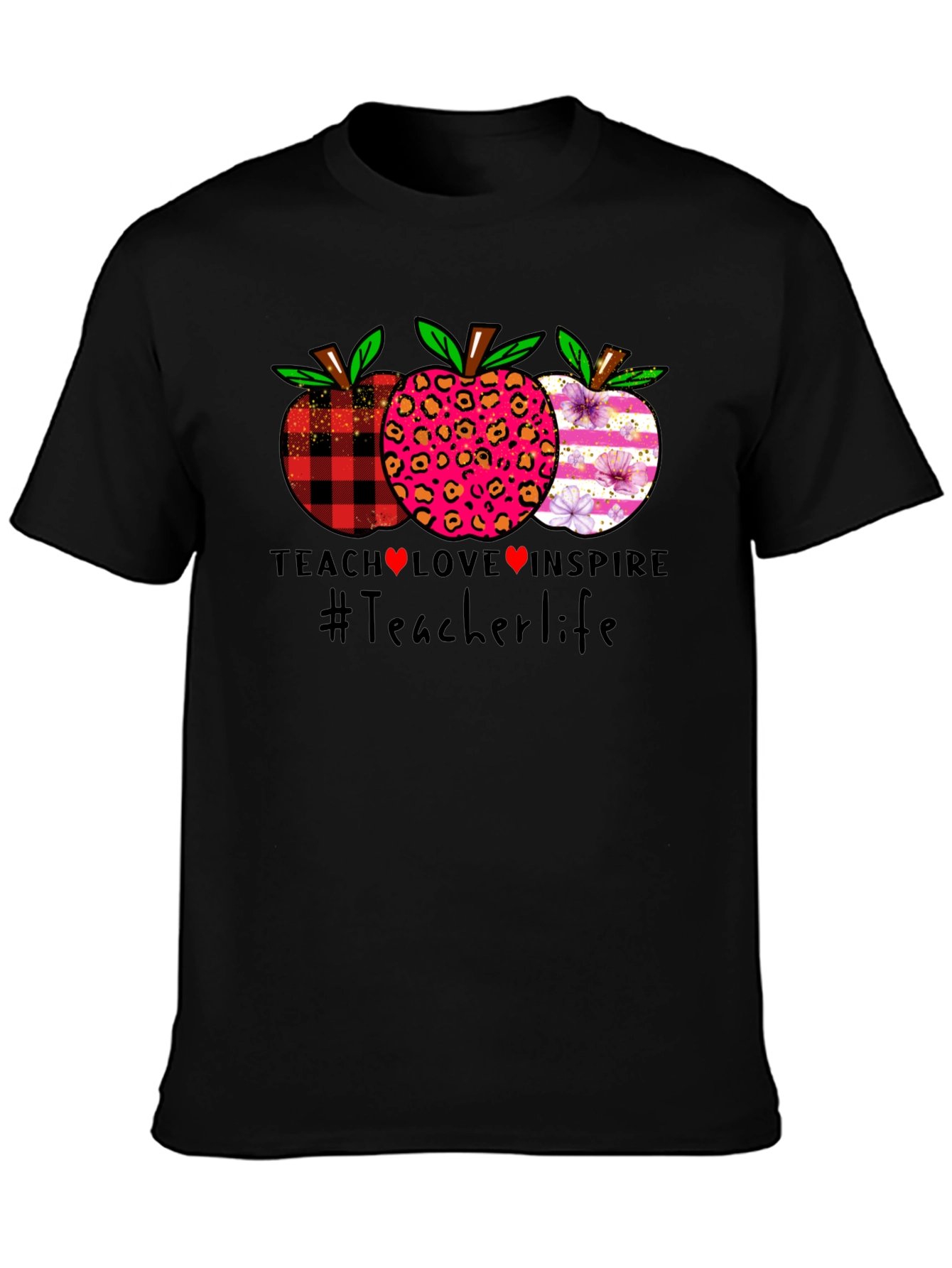 Teacher Life Apple T-Shirt