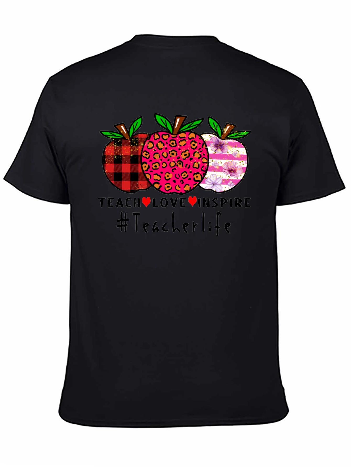 Teacher Life Apple T-Shirt