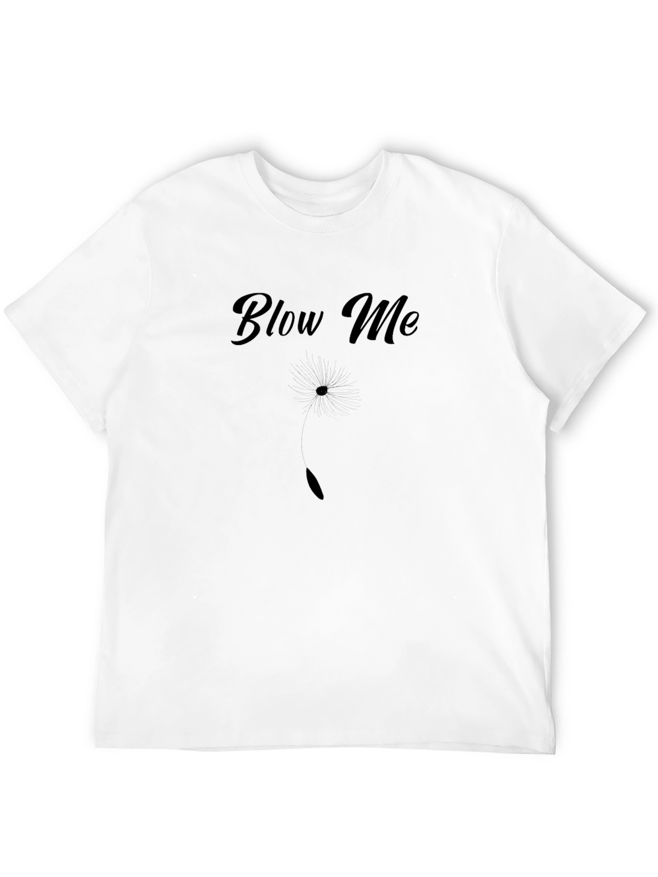 Black Blow Me Graphic T-Shirt