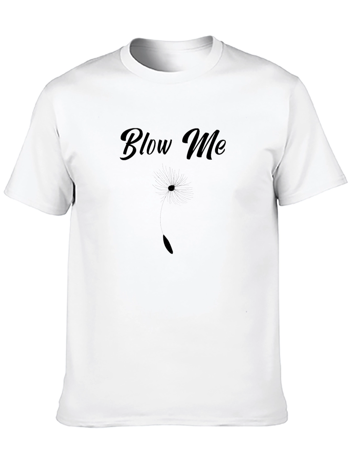 Black Blow Me Graphic T-Shirt