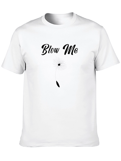 Black Blow Me Graphic T-Shirt