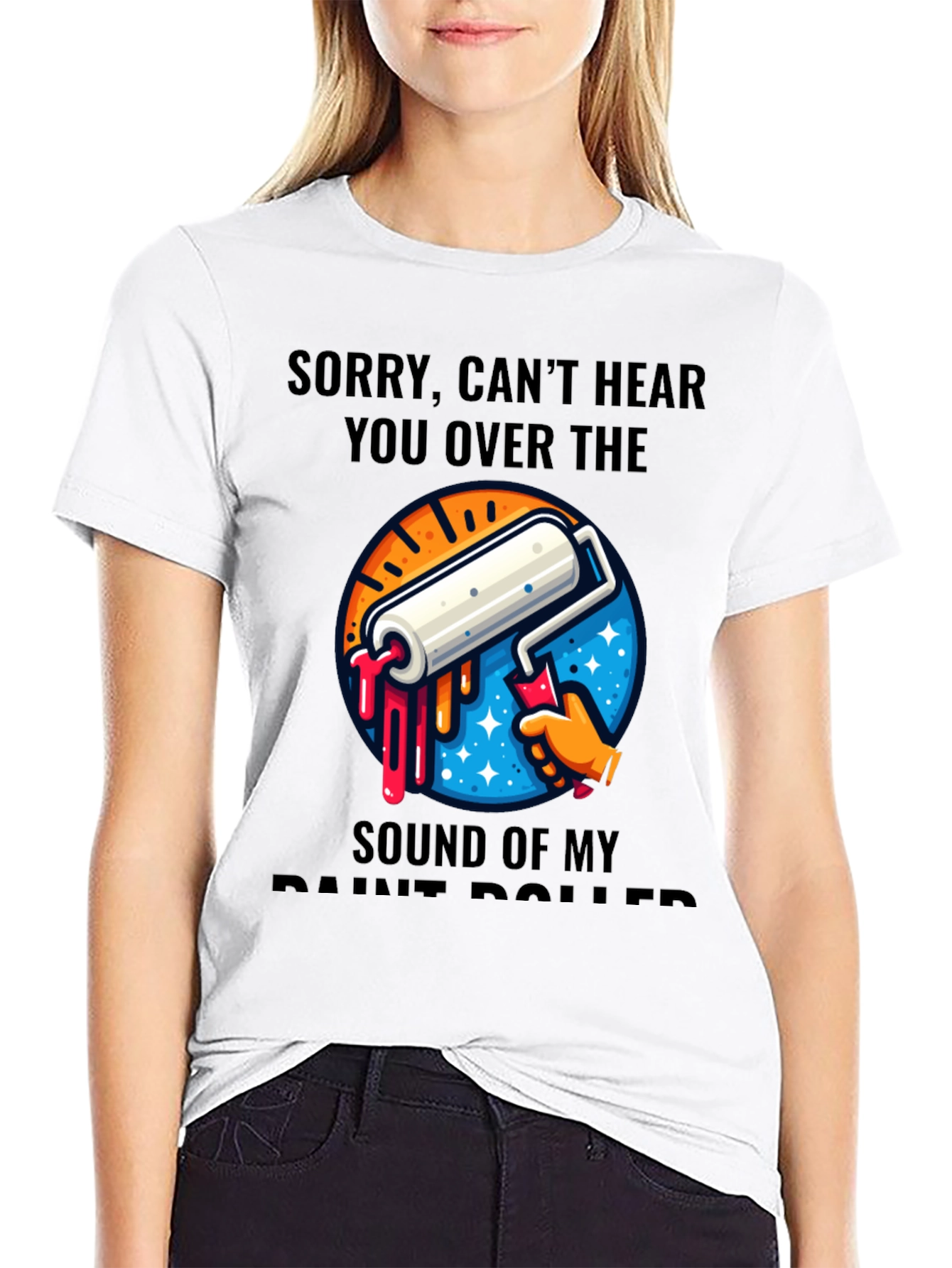 Funny Painter T-Shirt - Sound of My Paint Roller