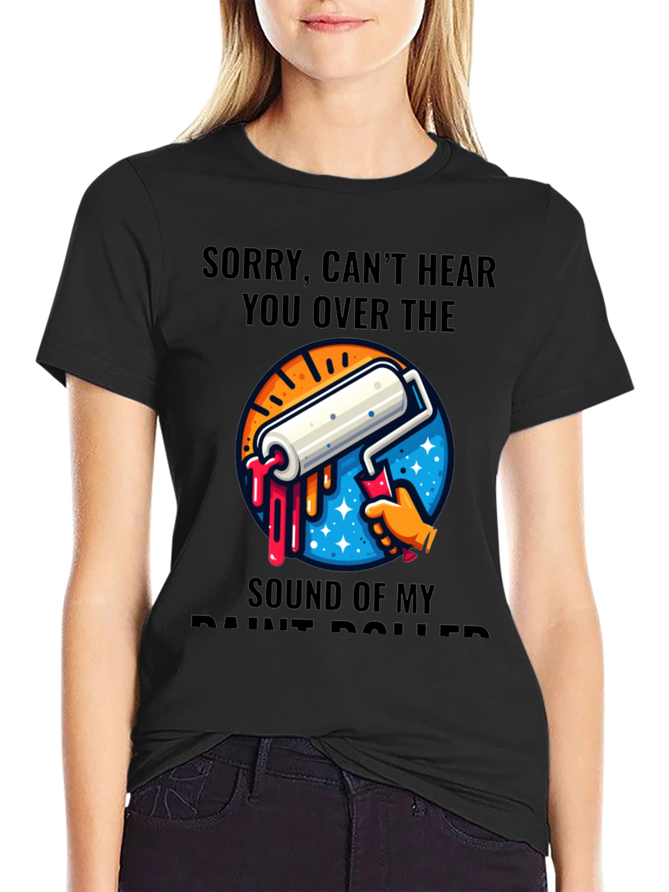 Funny Painter T-Shirt - Sound of My Paint Roller