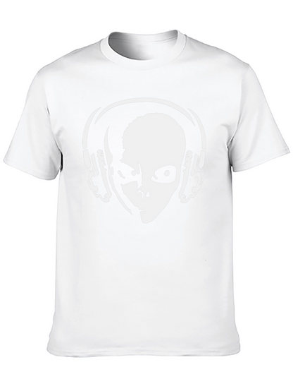 Alien DJ Graphic Tee - Stylish Music Lover T-Shirt