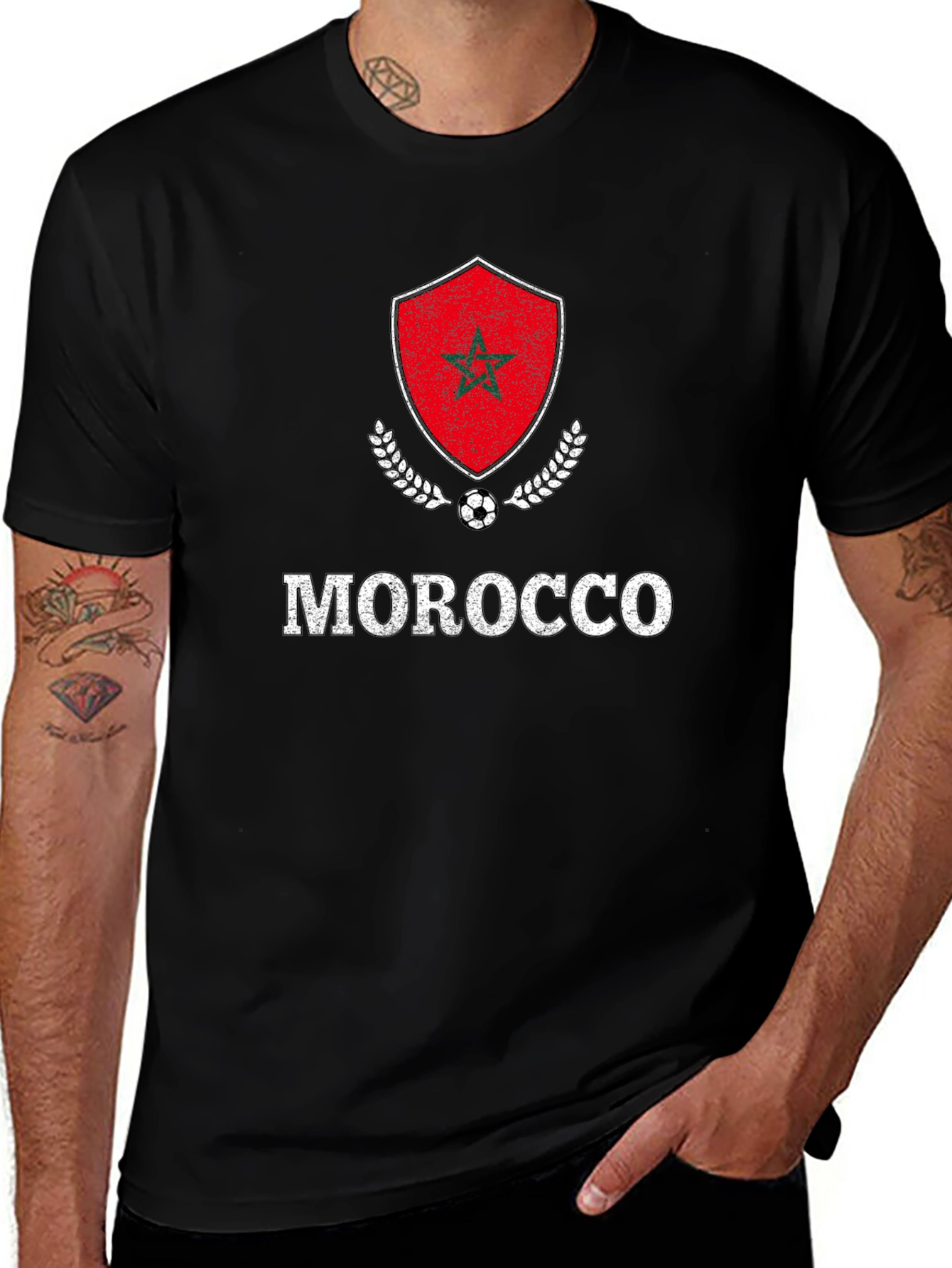 Morocco Soccer Fan T-Shirt