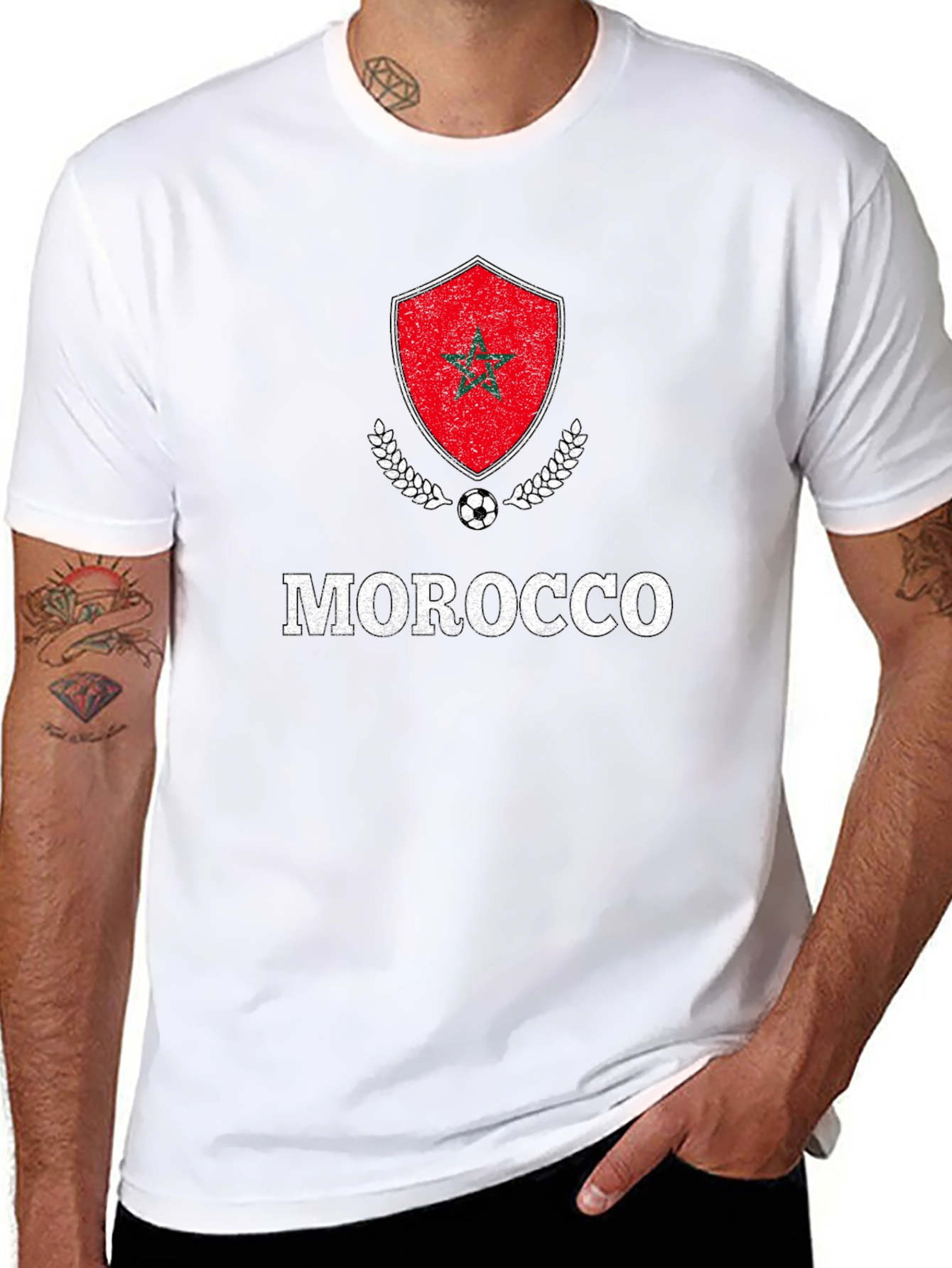 Morocco Soccer Fan T-Shirt