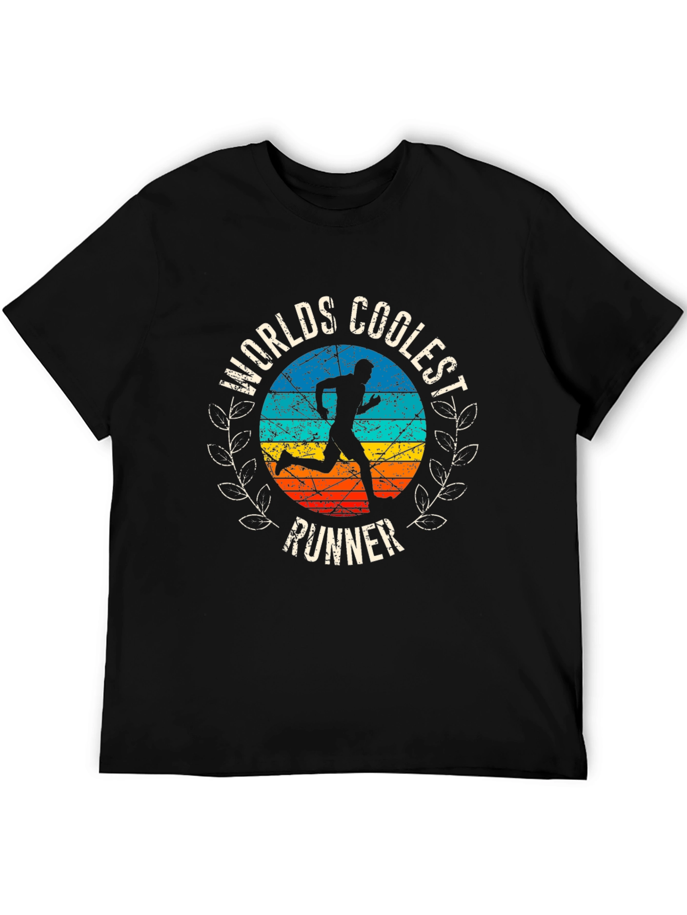 Coolest Runner Black T-Shirt