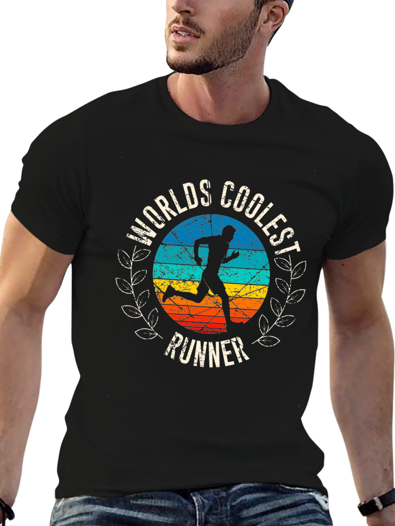 Coolest Runner Black T-Shirt