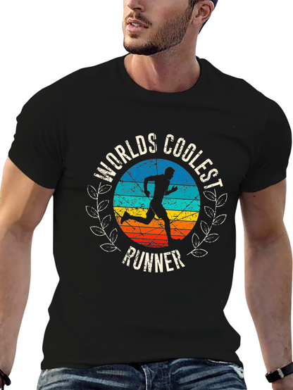 Coolest Runner Black T-Shirt