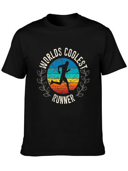 Coolest Runner Black T-Shirt