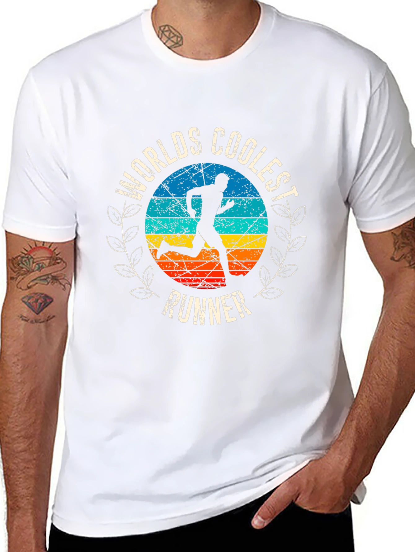 Coolest Runner Black T-Shirt