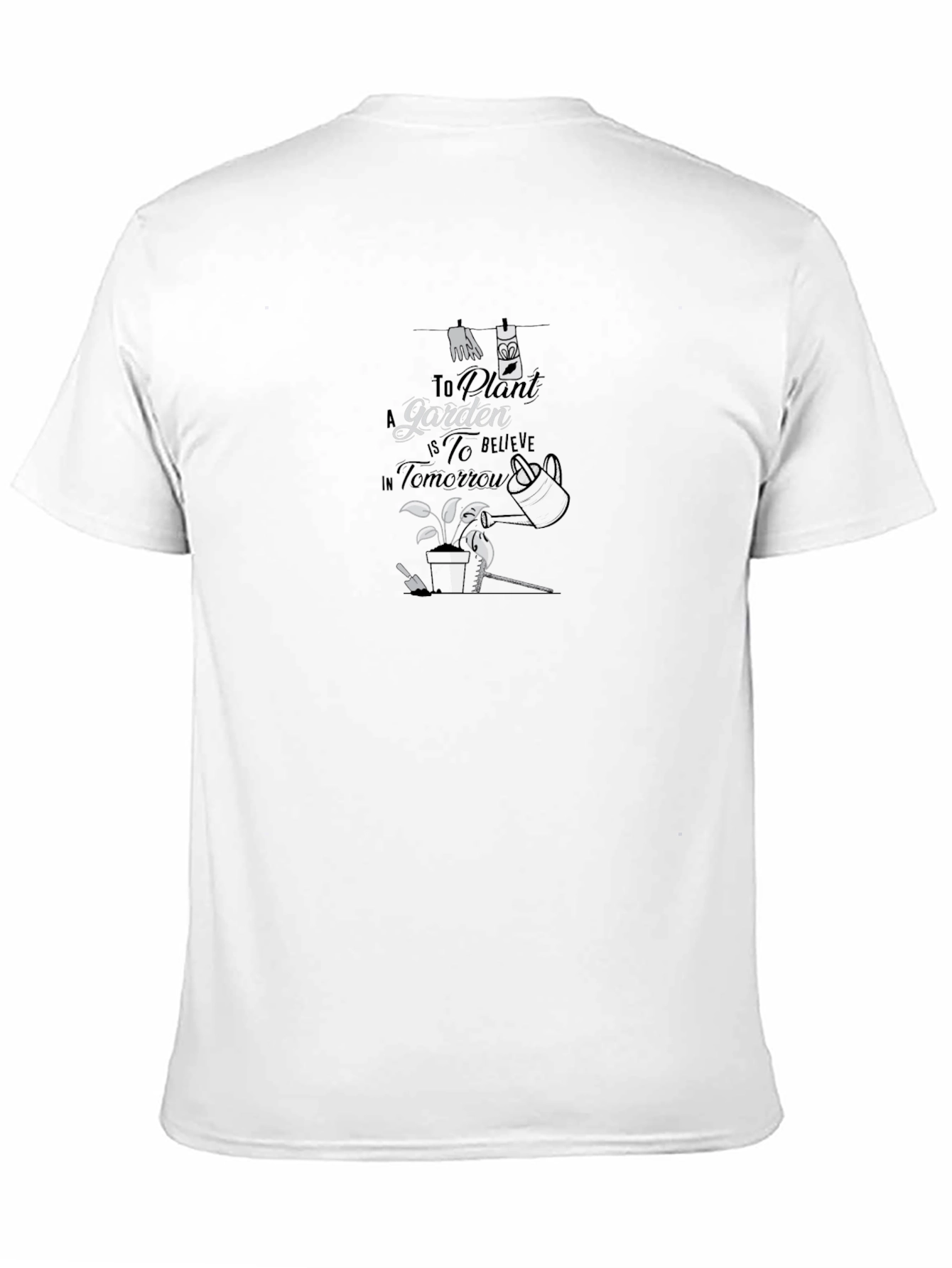 Gardeners Belief Black T-Shirt
