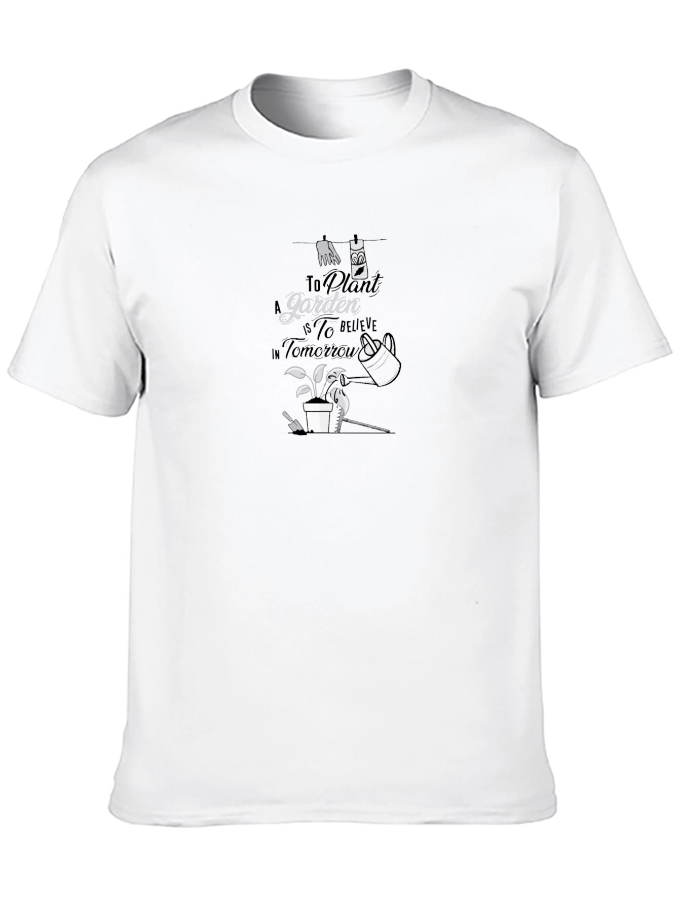 Gardeners Belief Black T-Shirt