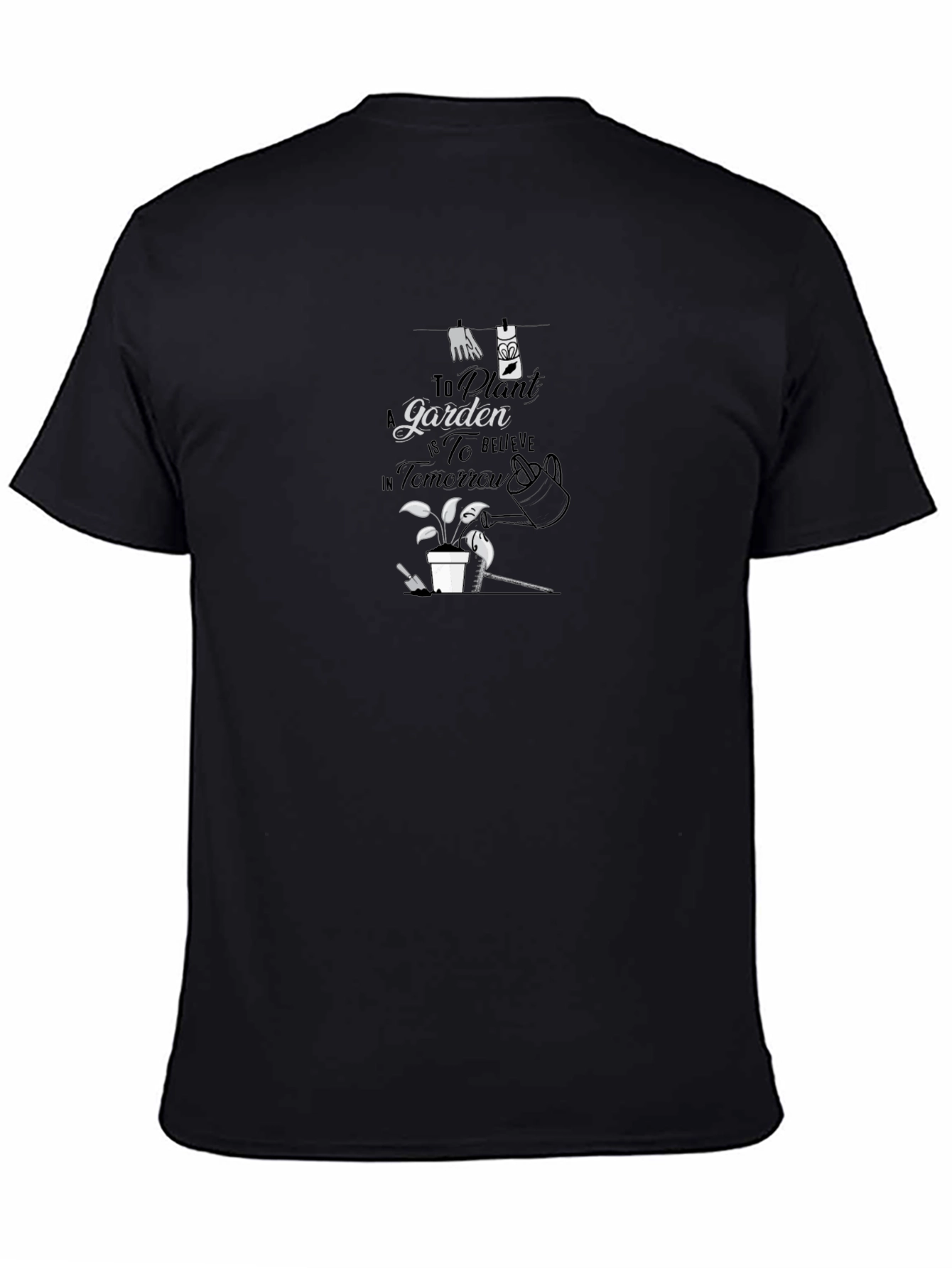 Gardeners Belief Black T-Shirt