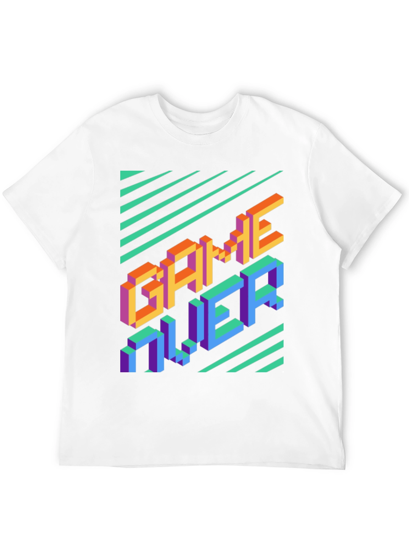 Game Over Pixel Art T-Shirt - Gamer Style