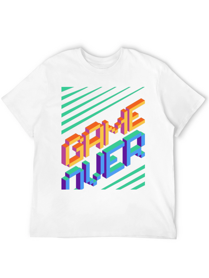 Game Over Pixel Art T-Shirt - Gamer Style