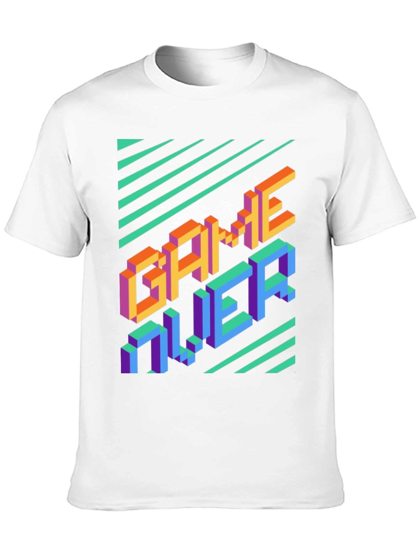 Game Over Pixel Art T-Shirt - Gamer Style