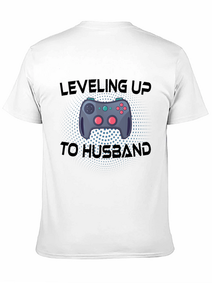 Leveling Up to Husband Gamer T-Shirt