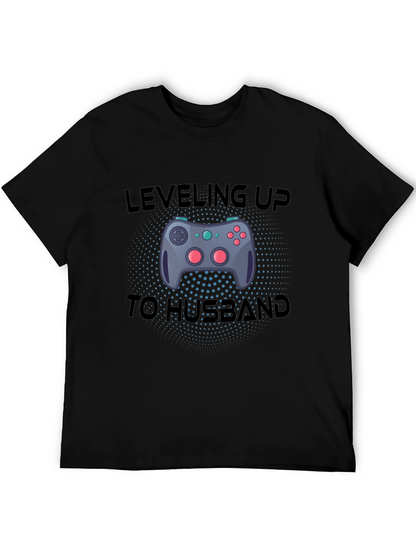 Leveling Up to Husband Gamer T-Shirt