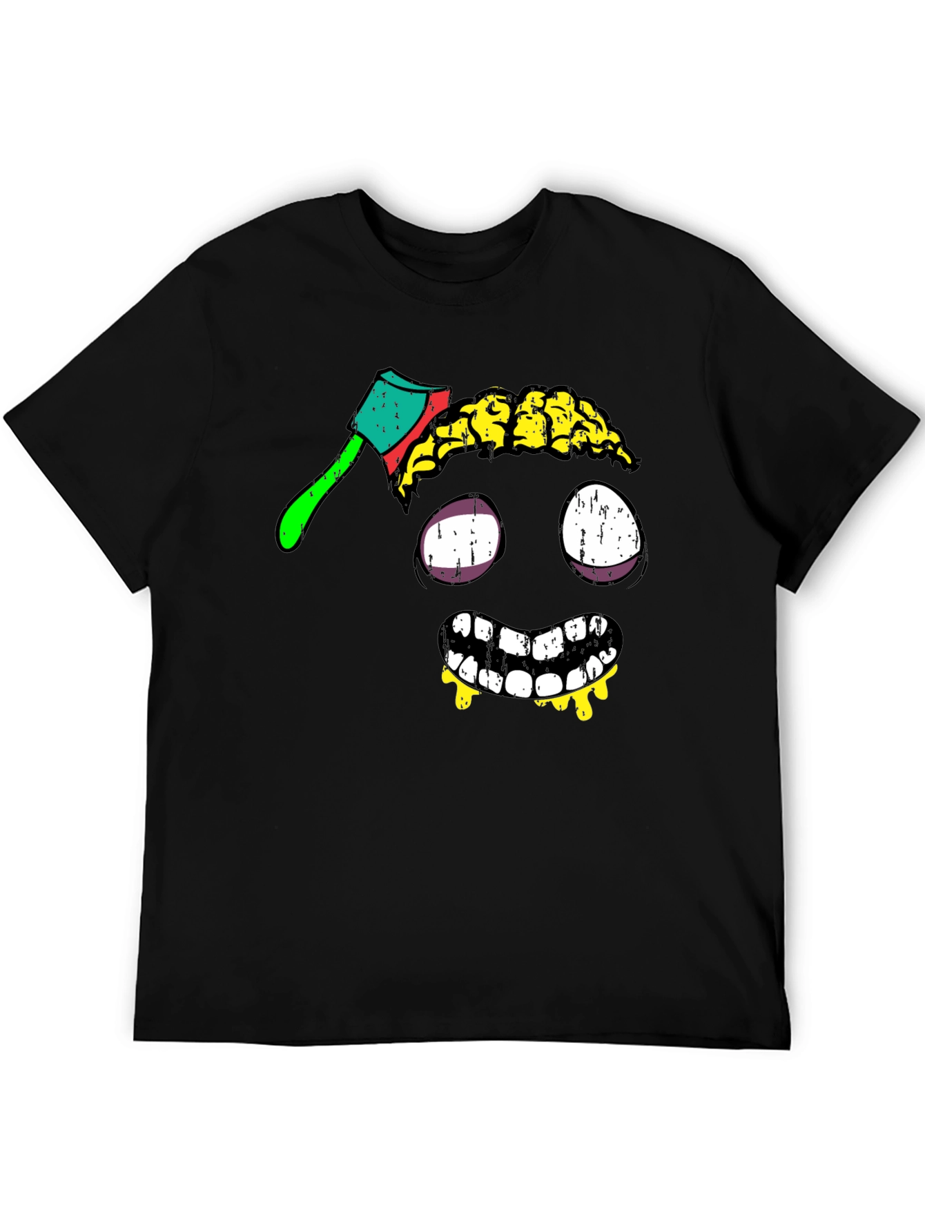 Zombie Brain Axe T-Shirt