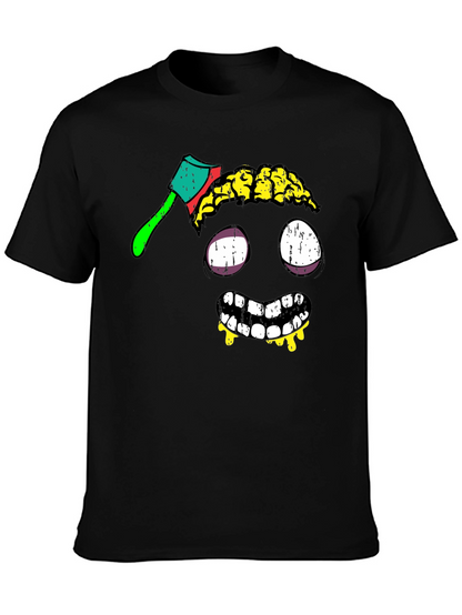 Zombie Brain Axe T-Shirt