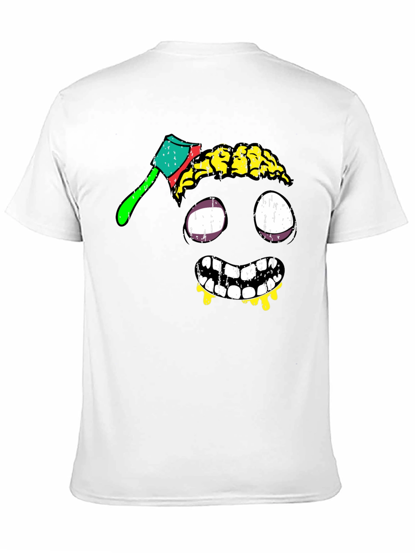 Zombie Brain Axe T-Shirt