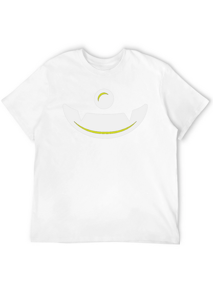 Spooky Smile Graphic Black T-Shirt