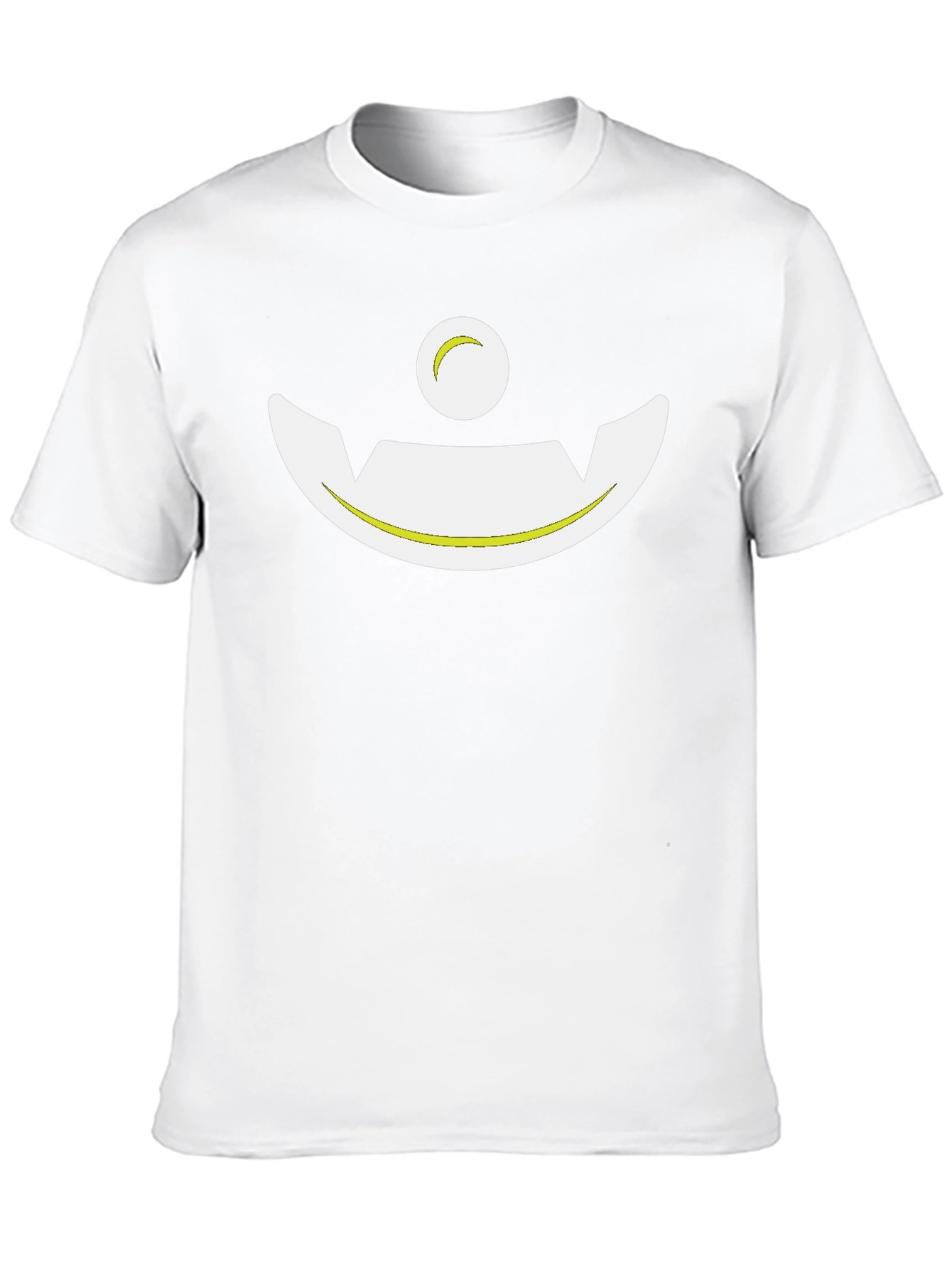 Spooky Smile Graphic Black T-Shirt