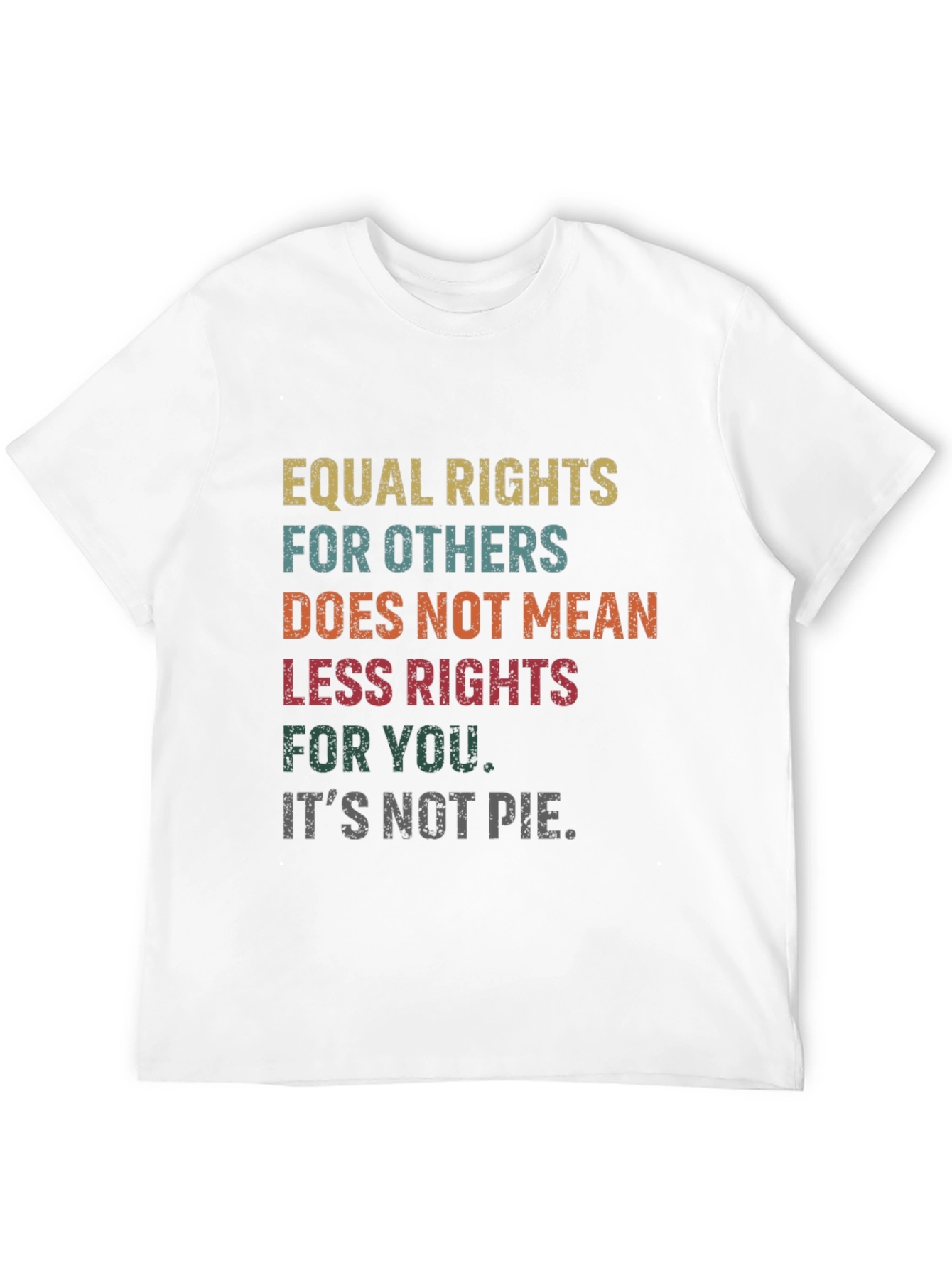 Equal Rights T-Shirt - Black Graphic Tee