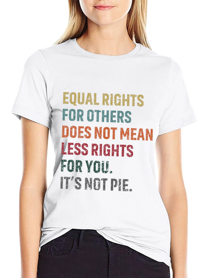 Equal Rights T-Shirt - Black Graphic Tee
