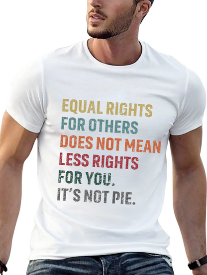 Equal Rights T-Shirt - Black Graphic Tee