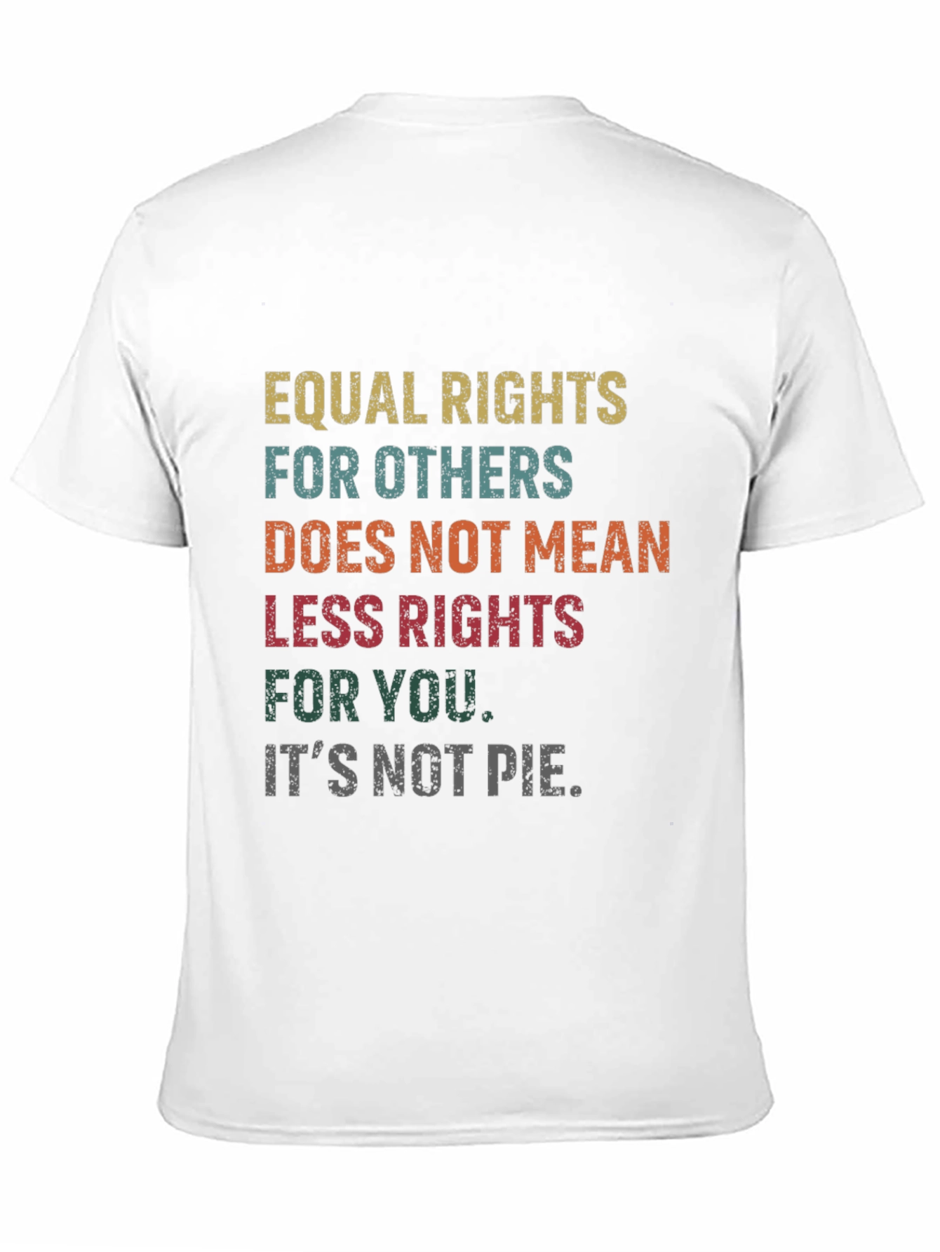 Equal Rights T-Shirt - Black Graphic Tee