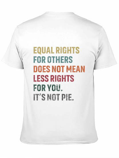 Equal Rights T-Shirt - Black Graphic Tee