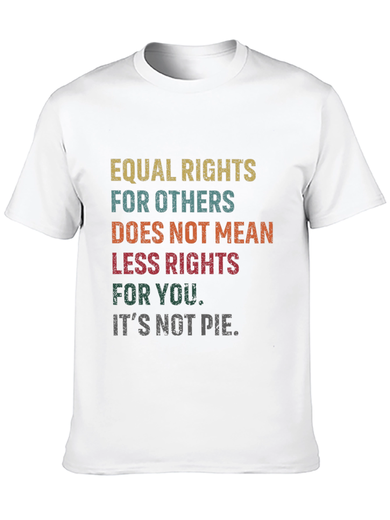 Equal Rights T-Shirt - Black Graphic Tee