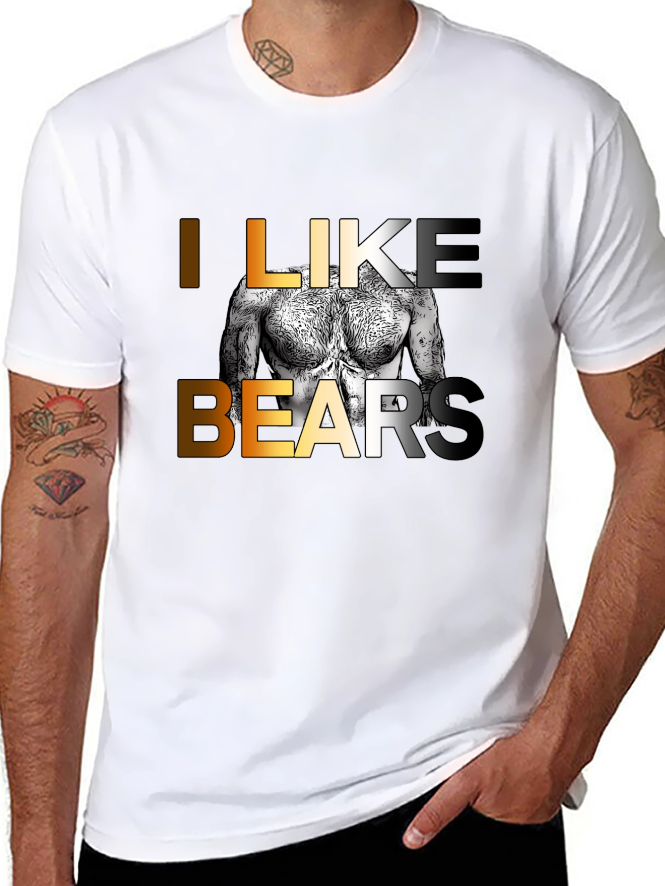 I Like Bears Graphic Tee