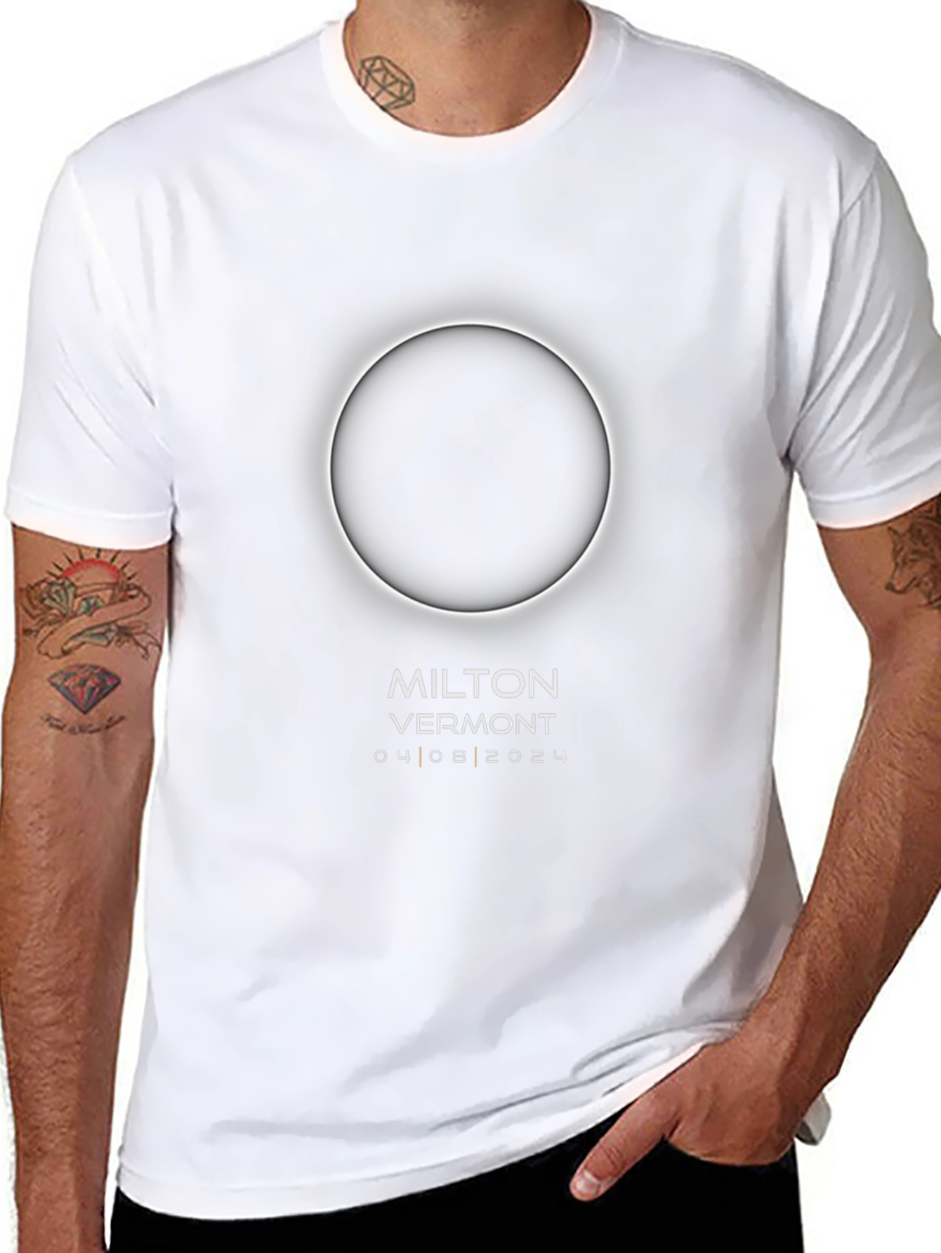 Total Solar Eclipse Shirt - Milton Vermont 2024