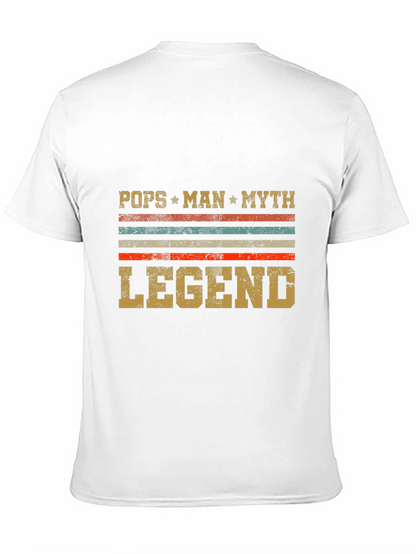 Pops Man Myth Legend Graphic Tee