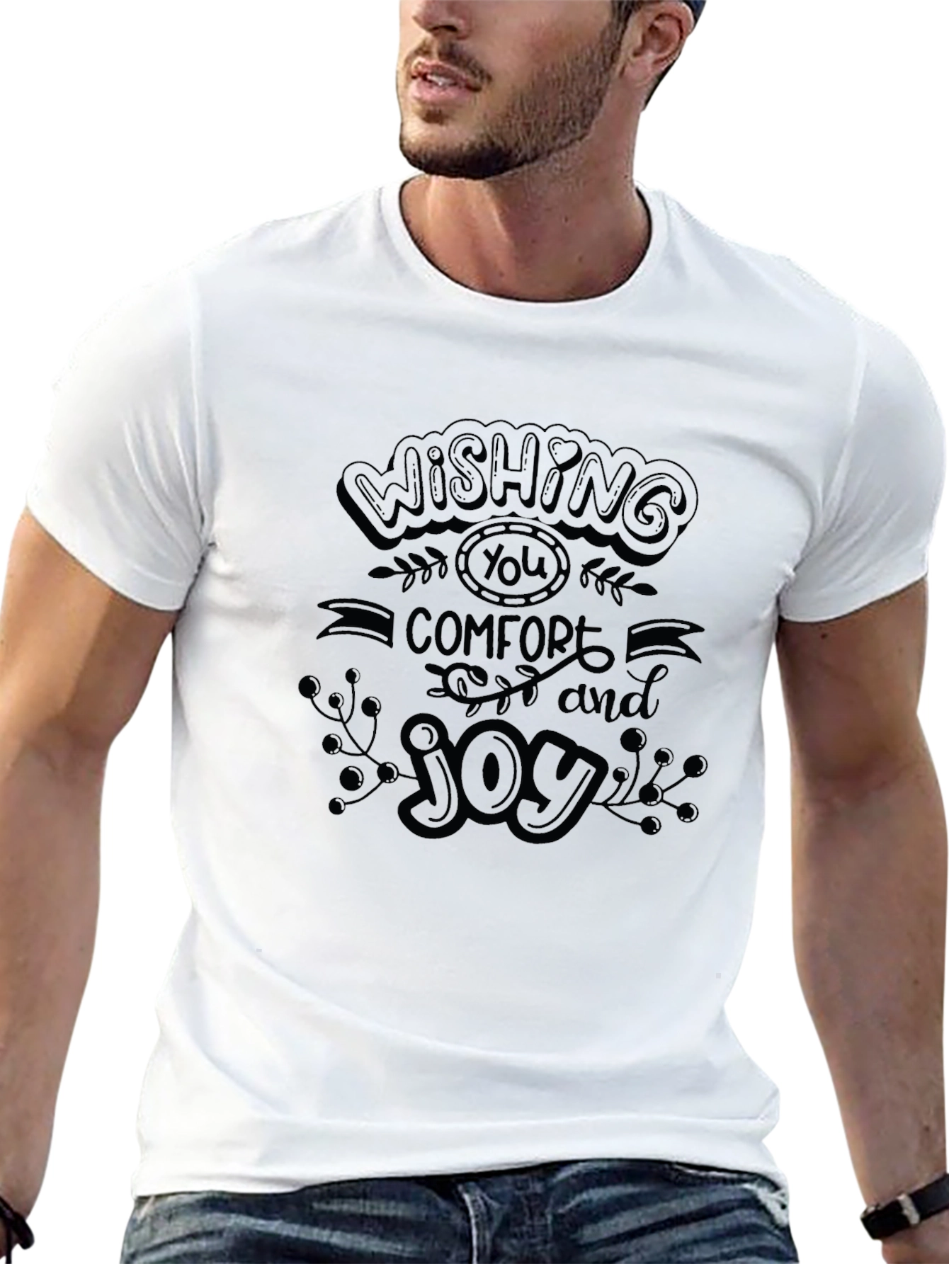 Comfort and Joy Graphic T-Shirt