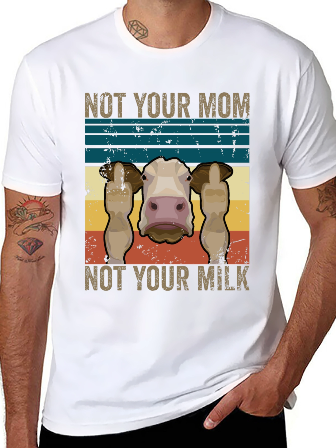 Not Your Mom Not Your Milk T-Shirt