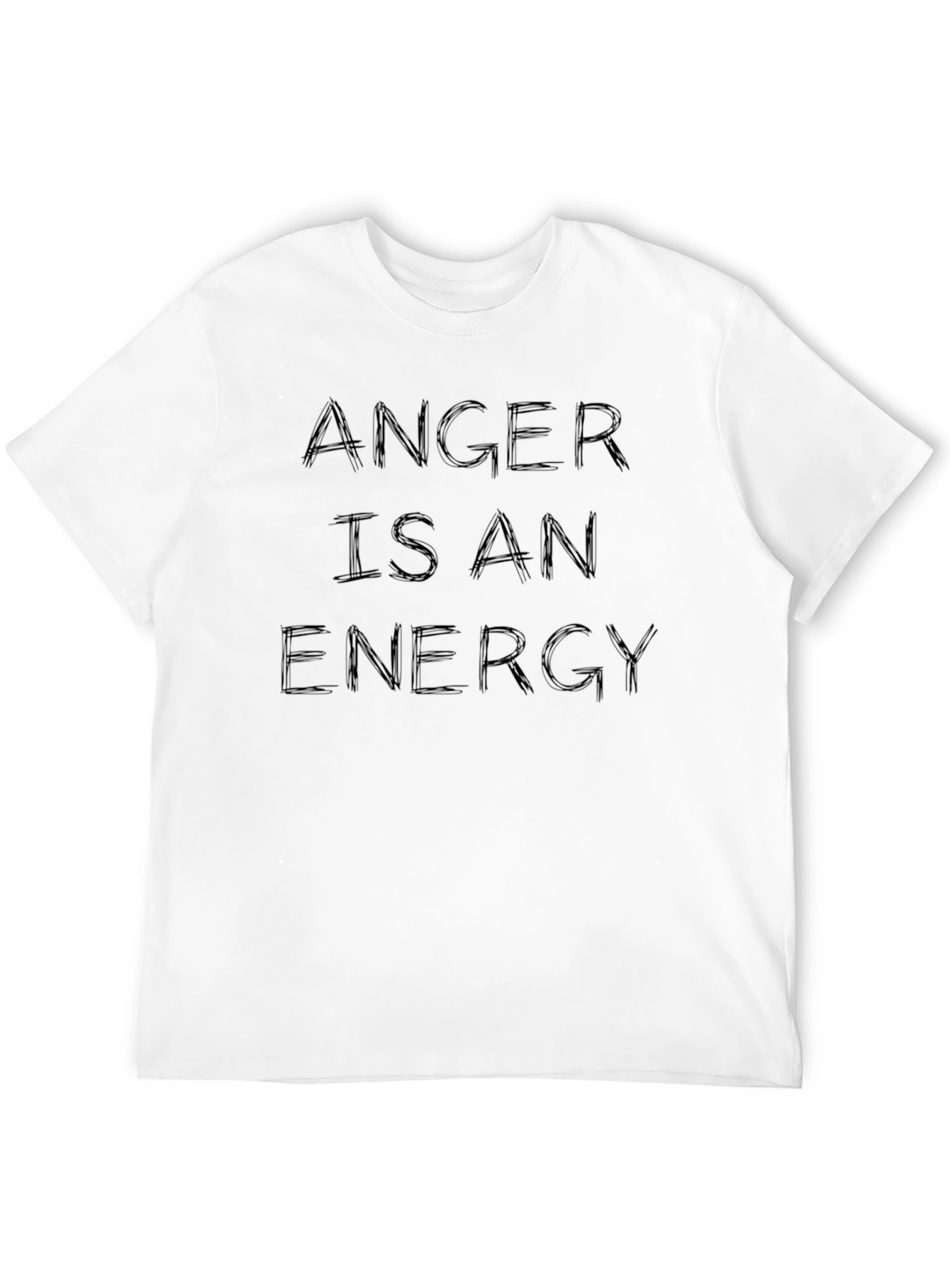 Anger is an Energy Graphic T-Shirt - Black
