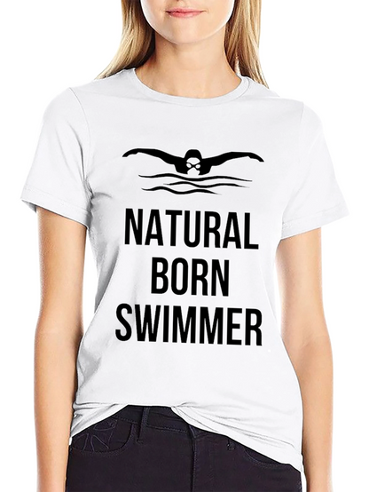 Natural Born Swimmer Graphic Tee