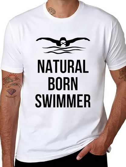 Natural Born Swimmer Graphic Tee