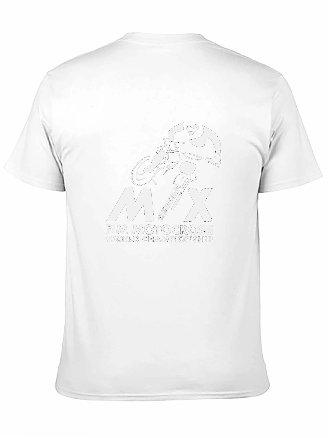 MX FIM Motocross World Championship Black T-Shirt