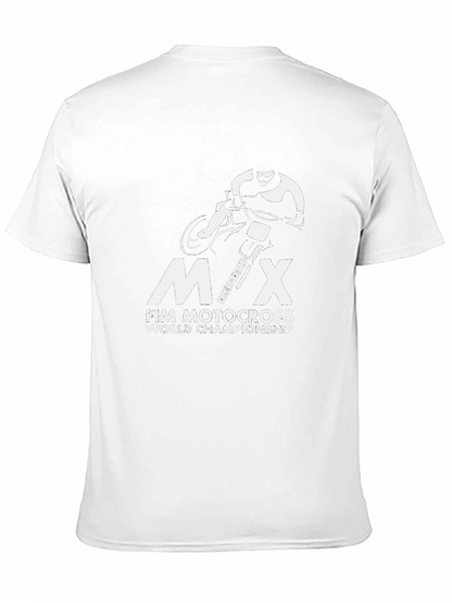 MX FIM Motocross World Championship Black T-Shirt