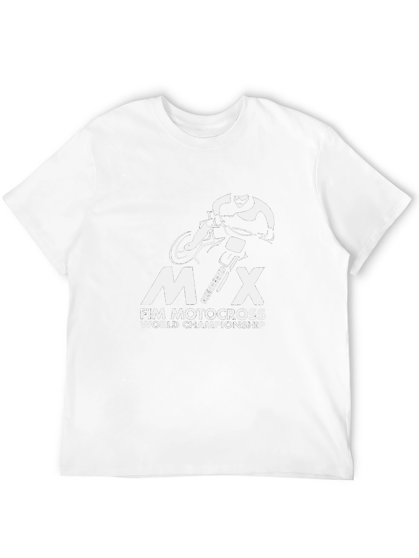 MX FIM Motocross World Championship Black T-Shirt