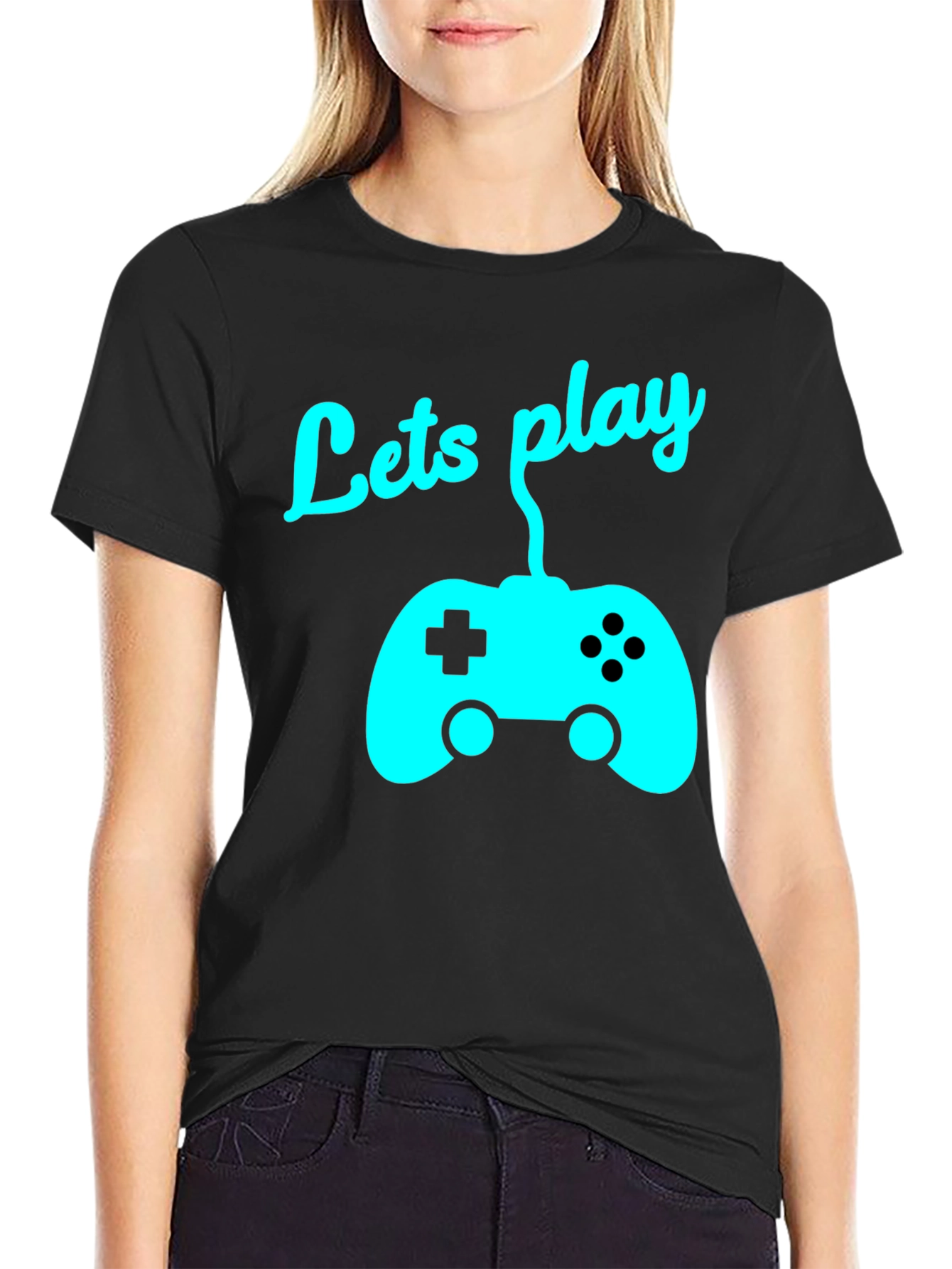 Lets Play Gaming T-Shirt for Gamers
