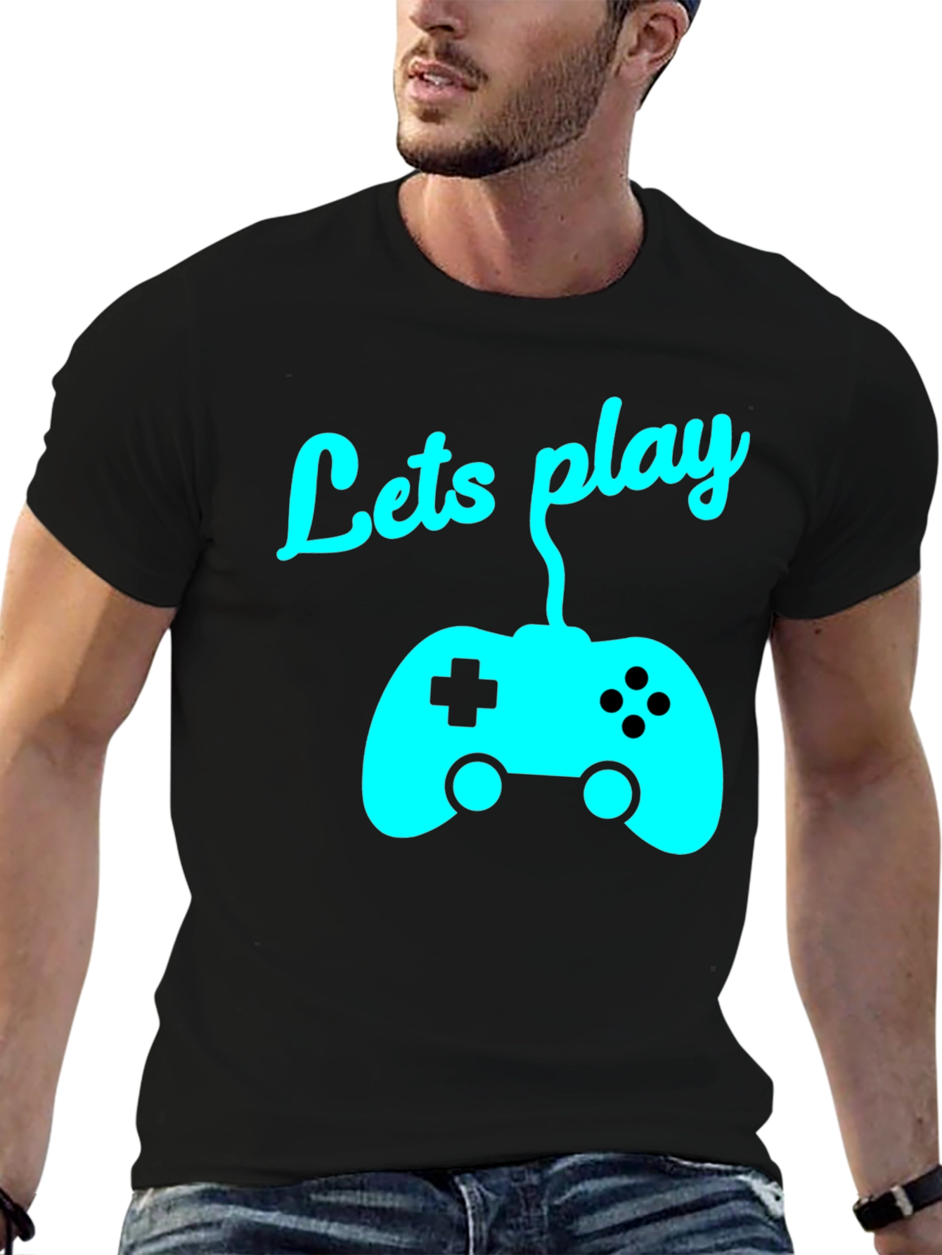 Lets Play Gaming T-Shirt for Gamers