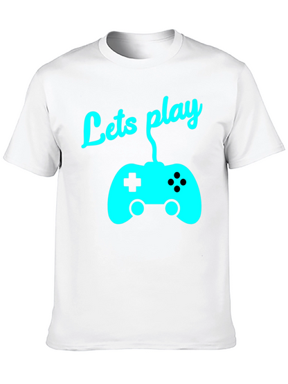 Lets Play Gaming T-Shirt for Gamers