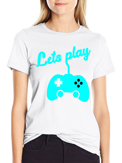 Lets Play Gaming T-Shirt for Gamers
