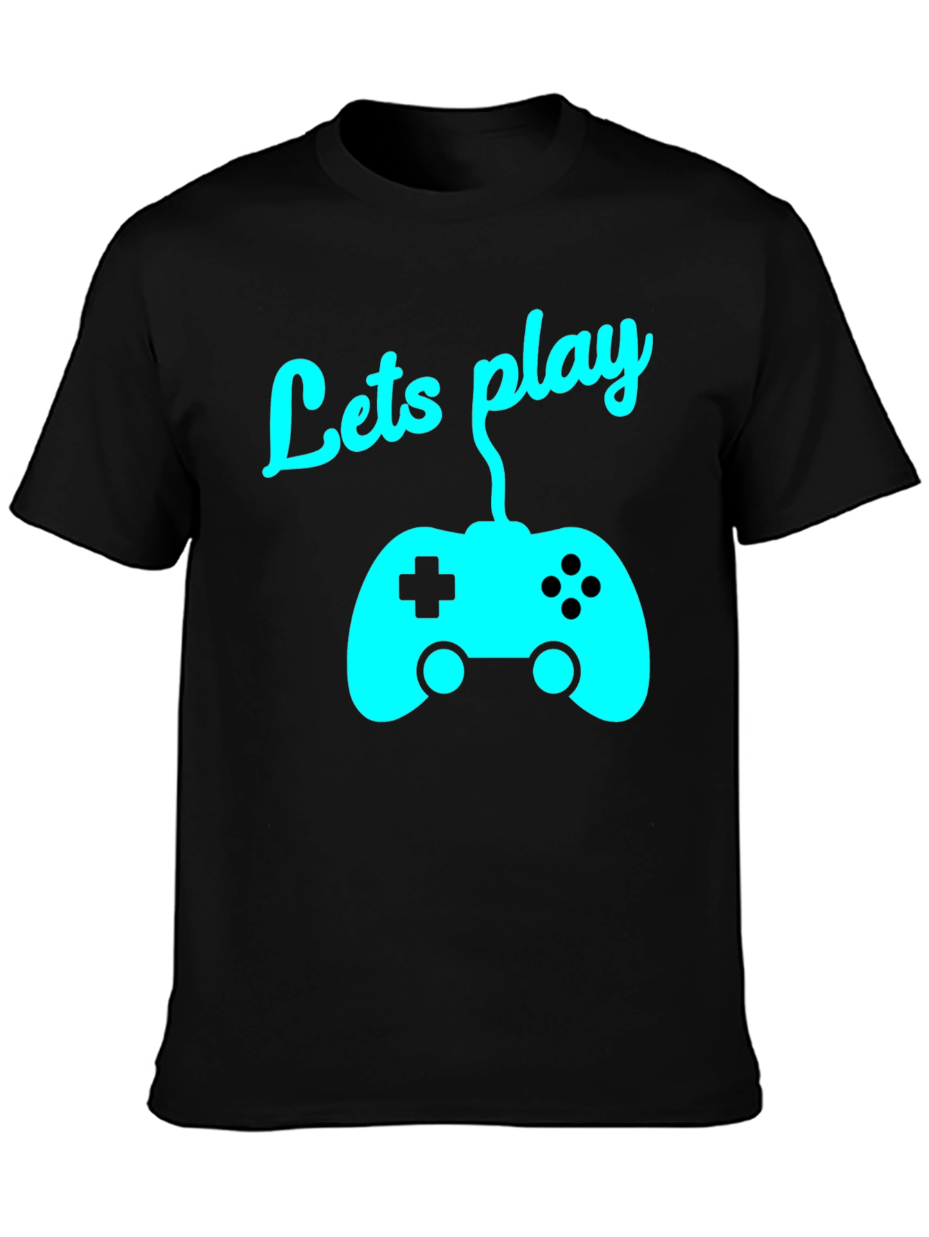 Lets Play Gaming T-Shirt for Gamers